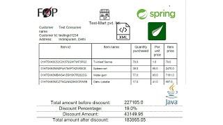 Generating PDF Files with Apache FOP, Thymeleaf, and Spring Boot in Java