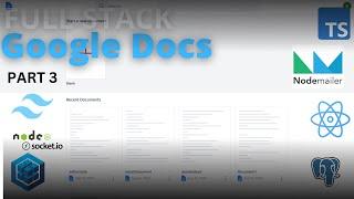 3 - Google Docs Frontend | Real Time Collaboration | React | TailwindCSS | Socket.io | TypeScript