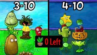 PvZ with Only 1 of Each Plant is Ridiculous