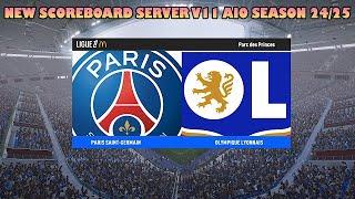 PES 2021 & FOOTBALL LIFE 2025 NEW SCOREBOARD SERVER V11 AIO SEASON 24/25