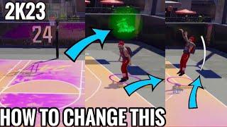 NBA 2K23: HOW TO CHANGE YOUR SHOT METER AND GREEN ANIMATION
