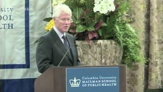 Bill Clinton, Mailman School of Public Health Commencement 2010