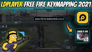 Ld Player Free Fire Key Mapping Hindi || Free Fire Ld Player Keyboard Control Settings!!