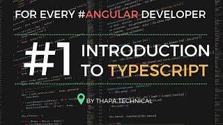 Typescript Tutorial for Beginners in Hindi #1: What is Typescript | Introduction to Typescript Hindi