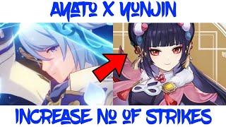 Ayato leaks | Ayato x Yunjin | 15 vs 18 strikes