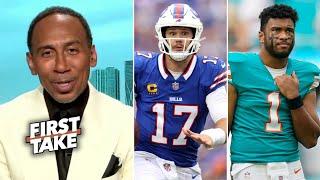 FIRST TAKE | Stephen A. Smith doesn't surprised if Tua's Dolphins beat Josh Allen's Bills in Week 2