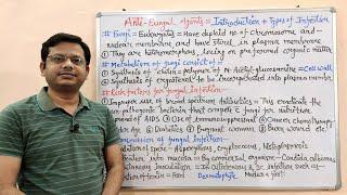 Antifungal Drug (Part-01) Introduction & Transmission of Fungal Infection | Type of Fungal Infection