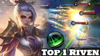 Wild Rift Riven - Top 1 Riven Gameplay Rank Season 13