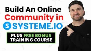 Systeme io Communities Tutorial  Build an Online Community for Free!