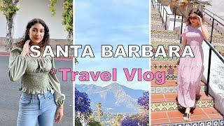 TRAVEL VLOG: SANTA BARBARA, CALIFORNIA - SIGHTSEEING, FOOD, EXPLORING & MORE! *ROAD TRIP PT 3*