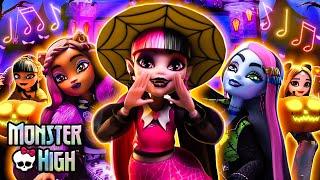 "We Haunt These Halls" ft. Draculaura, Clawdeen, Cleo (Official Music Video) | Monster High