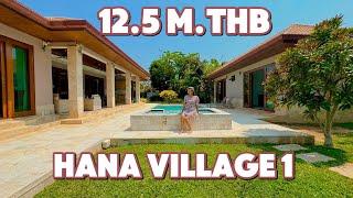 (SOLD) High Quality Pool Villa At Hana Village 1 Sam Roi Yot Price 12,500,000 THB l