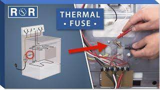 Oven Thermal Fuse - Testing & Replacement | Repair & Replace