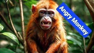 Angry monkey | bbc earth Affe aggressiv | thegeckoanimal