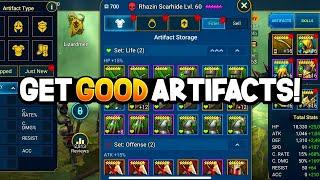 Best & Worst Ways to Get Good Artifacts in Raid Shadow Legends