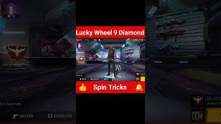 New Lucky Wheel 9 Diamond Trick #shorts #freefire #short