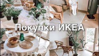 Покупки ИКЕАДля кухниМного искусственных цветов