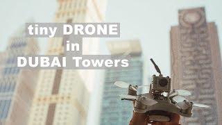 Tiny DRONE in DUBAI office [ Aeromotus Films ]