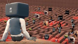 Nextbot maze is horrifying...