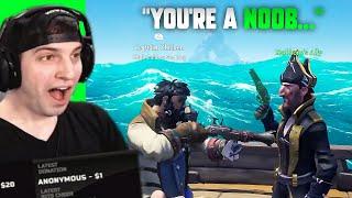 Trash Talker gets INSANT KARMA!! - Sea of Thieves