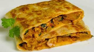 chicken crepes with & without cheese ~ stuffed box pattice