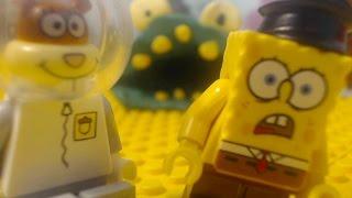 lego spongebob sandy spongebob and the worm