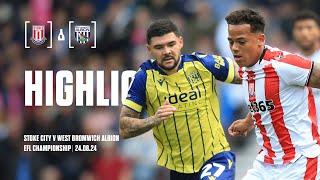 Koumas nets first City goal in Baggies defeat | Stoke City 1-2 West Bromwich Albion | Highlights