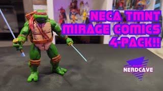 NECA Teenage Mutant Ninja Turtles Mirage Comics Four-Pack Review!!
