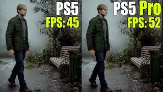 PS5 vs. PS5 Pro | Silent Hill 2 Remake Graphics, Resolution and FPS Test