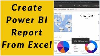 How to Generate Power BI Reports from Microsoft Excel in 5 Min