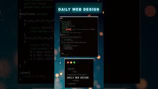How To Create Blinking Glowing Text HTML5 CSS3 #dailywebdesign #html #css #js