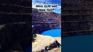 Mary Kathleen open cut mine! Wow i have never seen water so blue!! #vlog #travel #livelife #enjoy