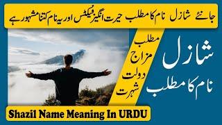 Shazil Name Meaning in Urdu and Lucky Number | Shazal Naam Ka Matlab