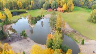 400 Hours Pond Digging Project - Start to Finish