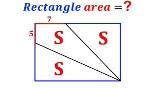 Can you find area of the Rectangle? | (Justify your answer) | #math #maths | #geometry