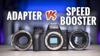 ADAPTER vs SPEED BOOSTERS and Crop Factor EXPLAINED