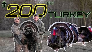 200th Lifetime Turkey!! Quickest Hunt You'll Ever Watch!