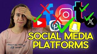 Which Social Media Platforms Should I Be On?!