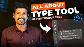 How to use Text Tool in Photoshop 2024 Tamil