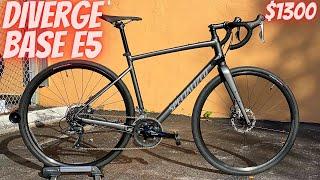 NEW! 2021 SPECIALIZED DIVERGE BASE E5 “ONLY $1300” THE BEST STARTING BIKE OUT!! ROAD/GRAVEL