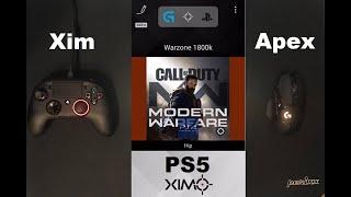 Xim Apex Settings on PS5 (Warzone)