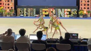 Rhythmic Gymnastics Group, Team JAPAN ,, ASIAN CHAMPIONSHIP Manila ,Philippines 2023