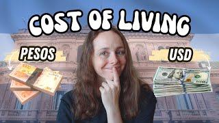 COST OF LIVING IN BUENOS AIRES, ARGENTINA (very realistic!)