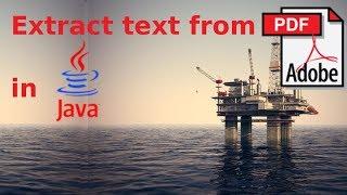 How to extract text from PDF in Java