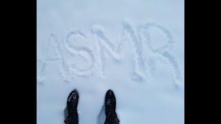 ASMR | Playing & Walking In Fresh Snow️ | No Talking