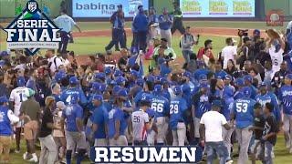 Resumen: Tigres del Licey vs Estrellas Orientales Último partido de la Serie Final Lidom (2023-2024)