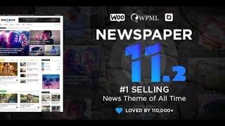 Newspaper v11.2 - WordPress Theme Free Download With Activation Key