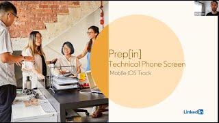 Learn about the iOS Technical Phone Screen at LinkedIn
