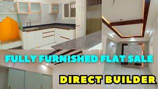 fully furnished 2 bhk flat for sale in kukatpally hyderabad | real estate | direct owner