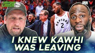 How Nick Nurse knew Kawhi Leonard was leaving Toronto Raptors for Clippers | Draymond Green Show